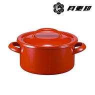 JIA Inc. 品家家品 月兔印-琺瑯燉煮鍋 19cm 2.7L-紅色