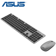 【ASUS 華碩】W5000 無線鍵盤滑鼠組 灰色