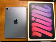 99%新iPad mini 6紫色256GB Wi-Fi + 5G 流動數據