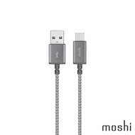 Moshi Integra 強韌系列 USB-C To USB-A 耐用充電/傳輸編織線(0.25 M)