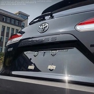 Suitable For Toyota 20-22 Years COROLLA CROSS Rear Bumper Trim Modified Tailgate Trunk Carbon Fiber