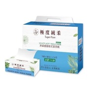 【Superpure 極度純柔】淨柔感抽取式花紋家用紙150抽x84包/箱