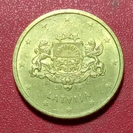 koin Latvia 50 Euro Cent 2014-2021