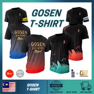 GOSEN Graphic Pro Tee Jersey LATEST TOURNAMENT COLLECTIONS BADMINTON SPORT SHIRT Authentic Gosen Tshirt