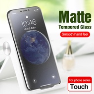 AG Matte tempered glass for Apple iphone X XR iphone XS iphone 11 iphone 11Pro Max iphone 6 6S iphone 7 iphone 8 Plus Anti-fingerprint mobile phone screen protector frosted tempered glass protective film