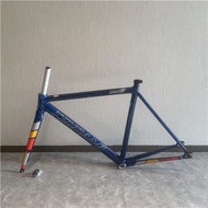 ✉◐Tsunami Pioneer Fixed Gear Single Speed Aluminum Alloy Bicycle Frame Racing Retro Bike Frameset Co