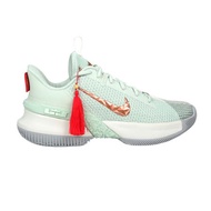 (男) NIKE AMBASSADOR XIII 限量-籃球鞋-LEBRON 明星款 流蘇 果綠咖啡金