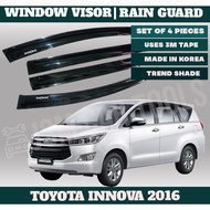 Toyota Innova 2016-2021 OEM Rain Guard Door Visor