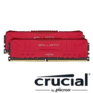 美光 Crucial Ballistix D4 3600/16G(8G*2)紅 雙通
