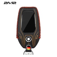 2M2 汽車觸控感應鑰匙真皮套(2015-19 BMW G30/G31/520i/520d/530d/寶馬專用)