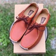 CLARKS NATALIE Genuine Red Brown 01 S1900001 KASUT SHOES