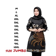 TUNIK BATIK JUMBO / Batik tunik lengan panjang / Batik tunik wanita berkualitas / Baju kerja kantor / Baju kerja wanita / Tunik terbaru / Baju kerja / Baju sekolah / Seragam / Seragam guru / tunik jumbo / Tunik murah / Pakaian wanita model terbaru
