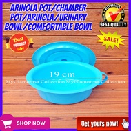 MyGlamorosa Collection Arinola/Arinola/Arinola With Handle/Arinola Pot/Chamber Pot/Bowl/Plastic Arinola/Plastic Bowl/Comfortable Arinola/ Urinate / ( With Handle )