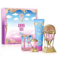 Anna Sui 安娜蘇 綺幻飛行假期禮盒(淡香水50ml+小香5ml+身體乳90ml)