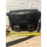 Black Dusto Small Sling Bag