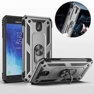 For Samsung Galaxy J3 J4 J6 Prime A8 A7 A6 A9 2018 Car Magnetic Ring Armor Phone Case For J7 J5 Pro 2017 J2 Core Stand Cover