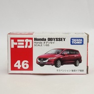 Tomica No. 46 Honda Odyssey Takara Tomy Diecast sport Car Miniature Car Collection Kids Toys