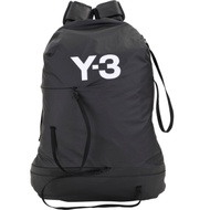 Y-3 Bungee 跳傘高科技尼龍材質後背包(黑色)