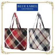 Very popular!!【BLUE LABEL】Crestbridge checked eco-bag, compact and lightweight from Japan