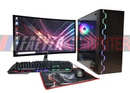 PC Gaming Full set Core i7 3770 RX 560 4GB RAM 16GB SSD120 LED SAMSUNG CURVED 24