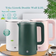 Newest Fashionable Electric Kettle Electric Kettle Stainless Steel Color Electric Teapot 2.3L