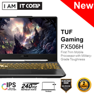 Asus TUF FX506H-CHN021T / FX506H-MHN103T / FX506H-MAZ136T 15.6" 144Hz 240Hz Gaming Laptop ( i5-11400H (I7-11800H) /8GB (16GB) /512GB SSD/RTX3050 (RTX3060)/W10 ) FOC TUF Backpack