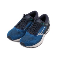 【免運現折$250】MIZUNO WAVE SKYRISE 慢跑鞋 深藍 J1GC200903 男鞋