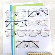 ♠❖ Frame 9691 frame kacamata kotak besar paket kacamata minus/plus/cyl/antiradiasi