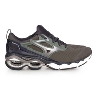 MIZUNO WAVE CREATION WAVEKNIT 男慢跑鞋-美津濃 J1GC193358 軍綠鐵灰