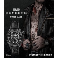 【BOMBERG】炸彈錶BB-01 系列火焰骷髏頭機械錶-43mm(CT43APBA.23-3.11)