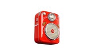 Divoom Beetles Bluetooth Portable + FM Speaker - Red