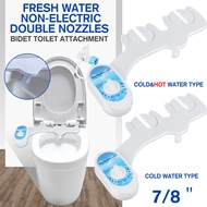 7/8 Bidet Fresh Water Spray Mechanical Non-Electric Bidet Toilet Seat Attachment