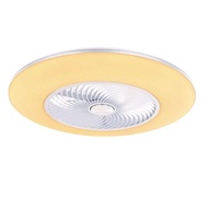 【特力屋】20吋循環吊扇附40W LED吸頂燈-霧銀