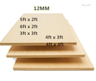 12mm( 2ft-6ft x2-4ft)x12mm Quality Plywood=furniture, DIY