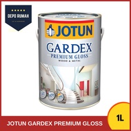 [WARNA] 1Litre Jotun Gardex Premium Gloss Paint 1L (Cat Besi &amp; Kayu Jotun Putih&amp; Warna)