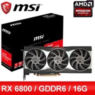 MSI 微星 Radeon RX 6800 16G 顯示卡
