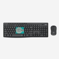 Logitech - MK295 靜音無線鍵盤滑鼠組合(中文鍵盤) - 黑色