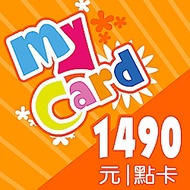 MyCard 1490點虛擬點數卡-購點享超值虛寶回饋!