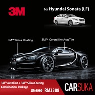 [3M Sedan Gold Package] 3M Autofilm Tint and 3M Silica Glass Coating for Hyundai Sonata (LF), year 2014 - Present (Deposit Only)