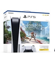 PlayStation 5 主機 (搭載Ultra HD Blu-ray™ 光碟機版本) - Horizon Forbidden West (中英文合版下載版)