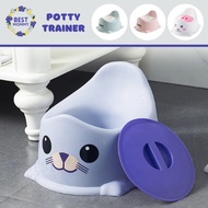 chair cover❐✤Bestmommy Baby Potty Trainer With Cover Arinola Pangbata High Back Seat Infant Children