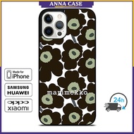 Marimekko 9 Phone Case for Apple iPhone 12 Pro Max / 11 Pro Max / Xs Max / 8 7 6 Plus / Samsung Galaxy Note 10 9 8 / S20 Plus / S21 Ultra Anti-fall Protective Case Cover
