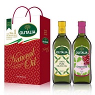 Olitalia奧利塔 純橄欖油+葡萄籽油禮盒組 1000mlx2瓶