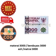 materai 3000 / benda pos 3000 asli /matrai 3000