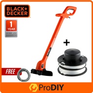 BLACK and DECKER GL260 250W String Grass Trimmer Mesin Rumput + BLACK and DECKER RS300 5170001-39 Spool &amp; Line-For GL300 GL260 Grass Trimmer