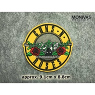 Guns n Roses Logo Embroidery Iron On Patch DIY Badge Decorations
