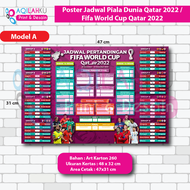 Poster Jadwal Piala Dunia Qatar 2022