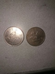 1997年麒麟 港幣一元