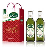 【Olitalia奧利塔】特級初榨橄欖油禮盒組(500ml x 2瓶)