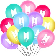 24 Pcs BTS Theme Party Balloon Venue Decoration Birthday Christmas Gift for Fans Party Supply Home Decor Kid Toy